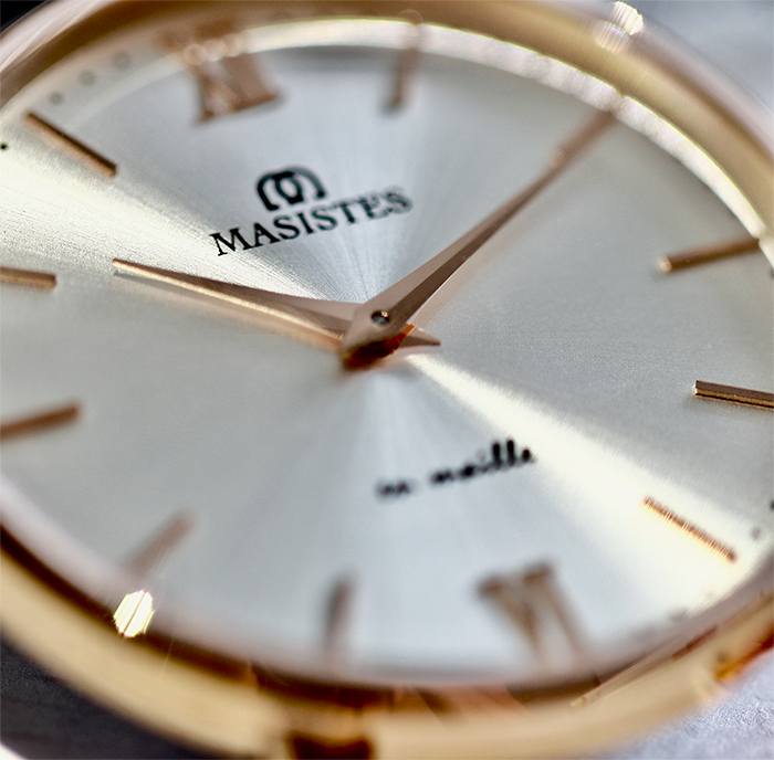 Classic En-Maille | SUNRAY / BLACK / LEATHER / 36MM | REF: BSBL106218M | Men's Watch