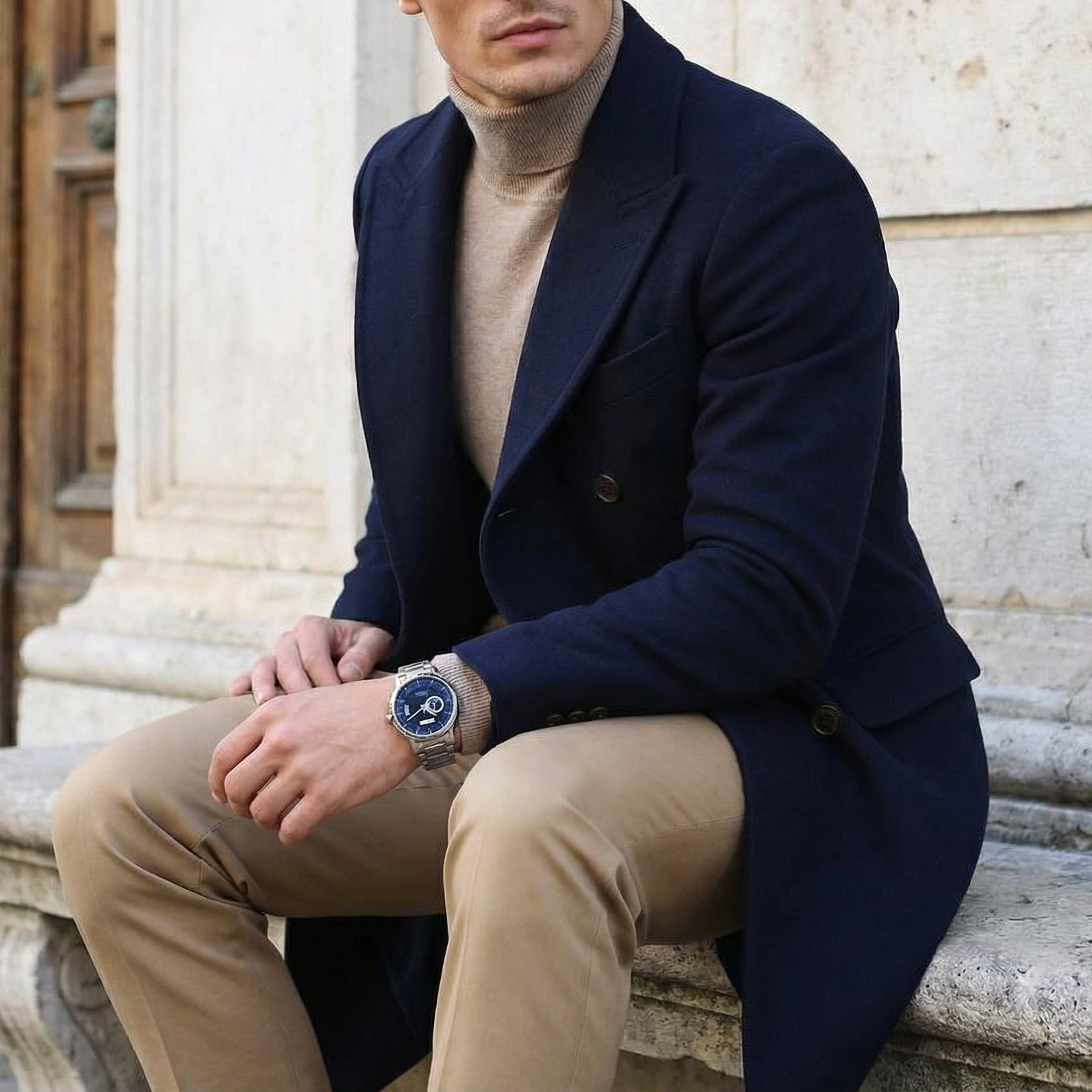 Automatic Men's Watch | DATE-MASTER 42mm  | Japanese movement |  Sapphire Crystal  |  Waterproof