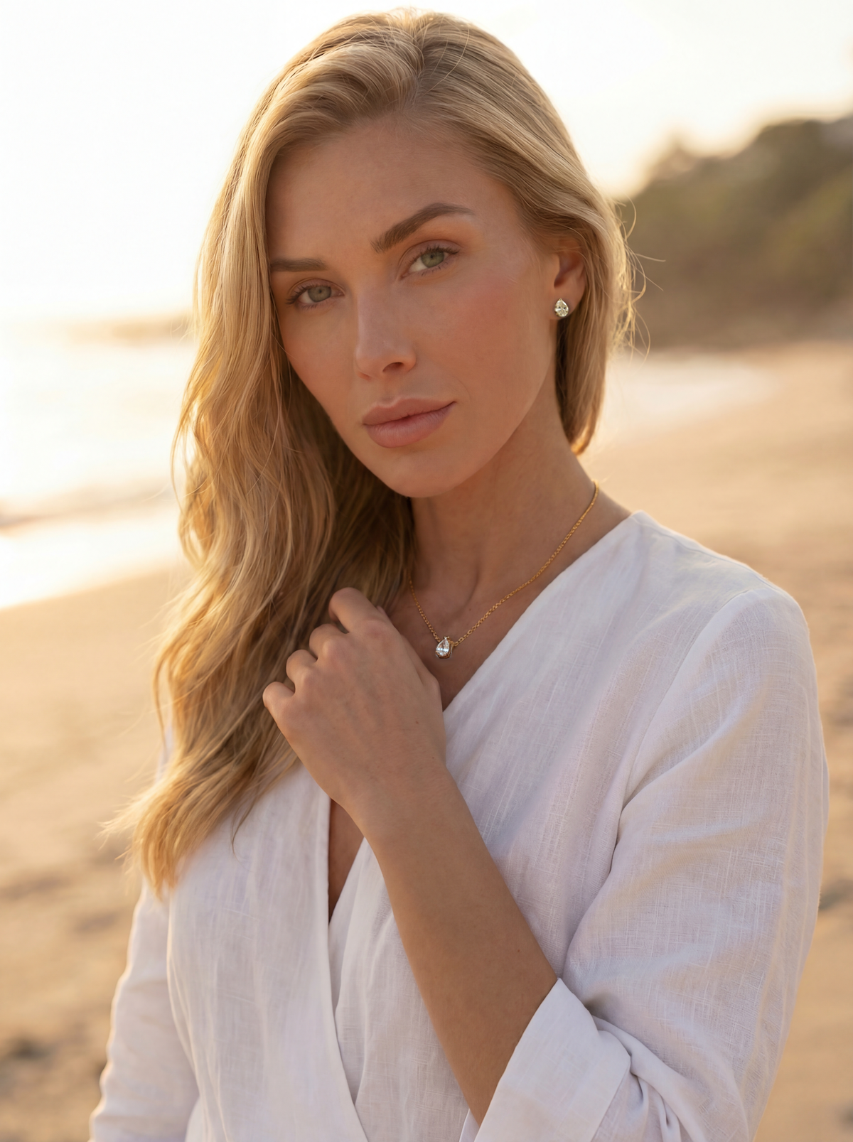 TEAR NECKLACE | 18 KARAT GOLD