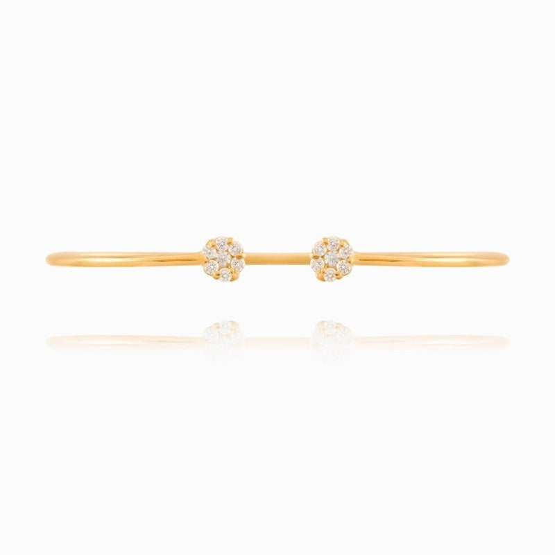 PARIS COLLECTION | THE FLOWER CUFF | 18K GOLD - MASISTES