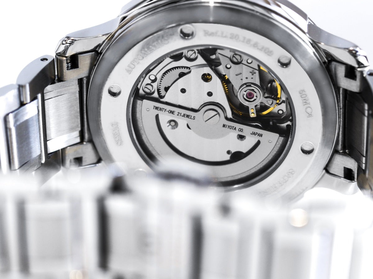 Best Automatic Men's Watch | DATE-MASTER 42mm Silver blue dial German