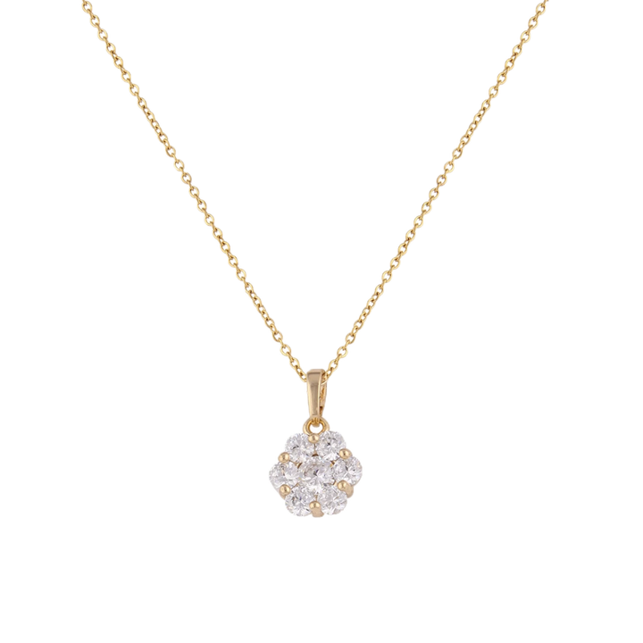 THE FLOWER NECKLACE | 18K GOLD - MASISTES